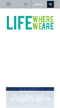 Mobile Screenshot of lifewhereweare.com